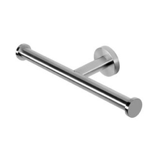 Toilet Paper Holder Toilet Paper Holder, Polished Chrome, Spare, Double Nameeks 6518-02